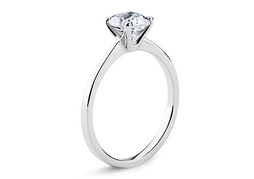 Lucia - Cushion - Labgrown Diamond Solitaire Engagement Ring