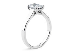 Bianca - Radiant - Natural Diamond Solitaire Engagement Ring