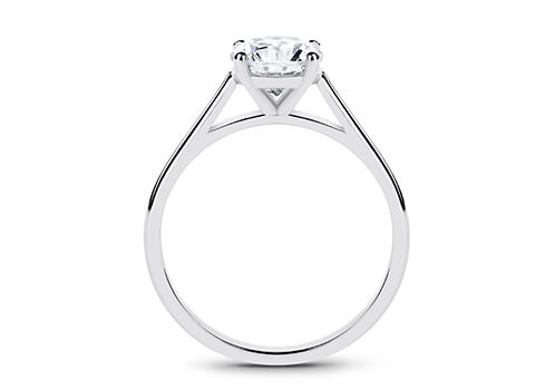 Rosanna - Round - Natural Diamond Solitaire Engagement Ring