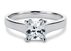 Bianca - Princess - Labgrown Diamond Solitaire Engagement Ring