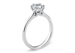 Elisa - Round - Natural Diamond Solitaire Engagement Ring