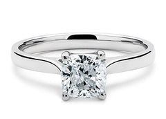 Isabella - Cushion - Labgrown Diamond Solitaire Engagement Ring