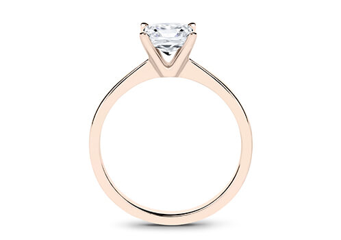Lucia - Princess - Labgrown Diamond Solitaire Engagement Ring