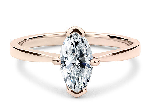 Lucia - Marquise - Labgrown Diamond Solitaire Engagement Ring