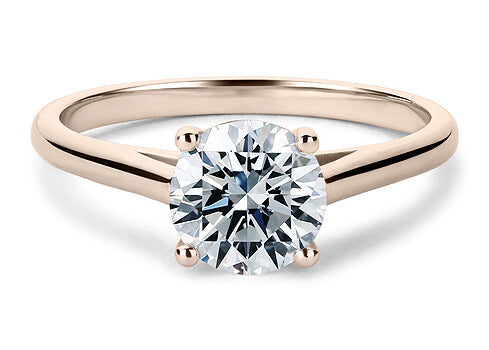 Rosanna - Round - Labgrown Diamond Solitaire Engagement Ring