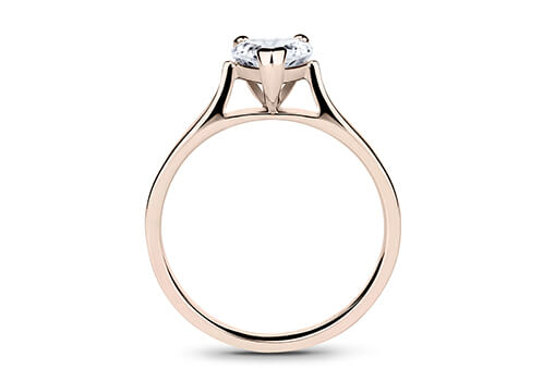 Isabella - Heart - Labgrown Diamond Solitaire Engagement Ring