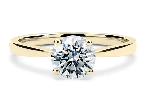 Lucia - Round - Labgrown Diamond Solitaire Engagement Ring