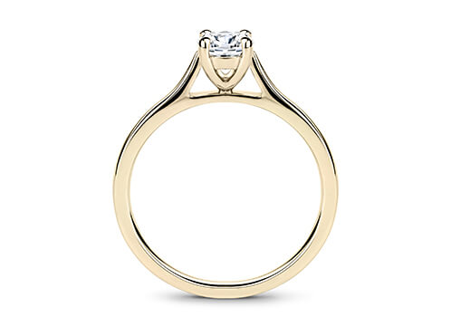 Isabella - Oval - Natural Diamond Solitaire Engagement Ring