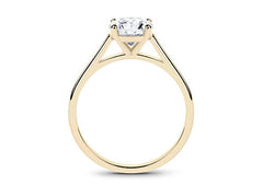 Rosanna - Round - Natural Diamond Solitaire Engagement Ring