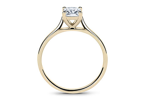 Isabella - Radiant - Labgrown Diamond Solitaire Engagement Ring