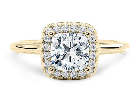 Daniella - Cushion - Labgrown Diamond Halo Engagement Ring