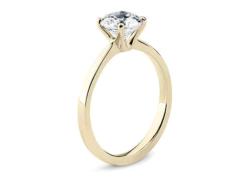 Lucia - Round - Labgrown Diamond Solitaire Engagement Ring
