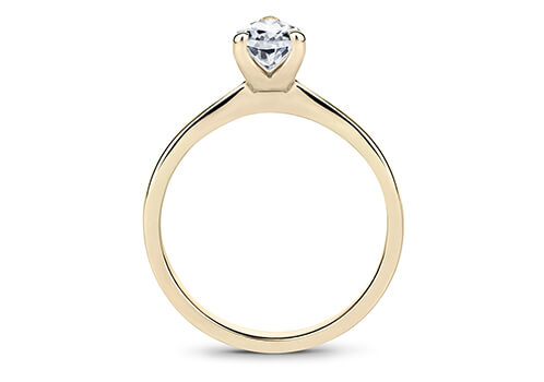 Lucia - Pear - Labgrown Diamond Solitaire Engagement Ring