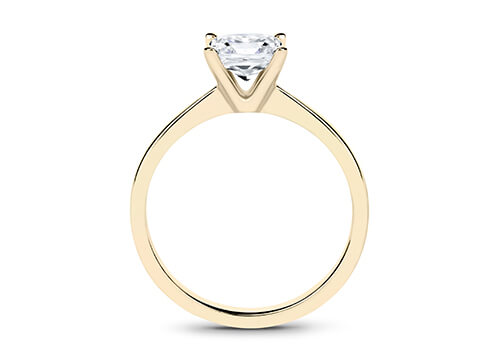 Lucia - Princess - Labgrown Diamond Solitaire Engagement Ring